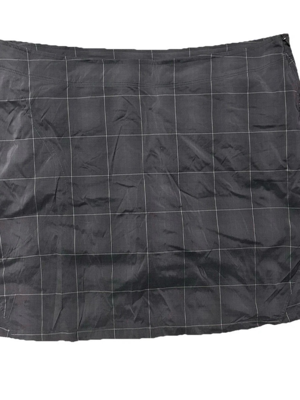 Women’s Avia Black Plaid Golf Skirt With Pockets Size XL
